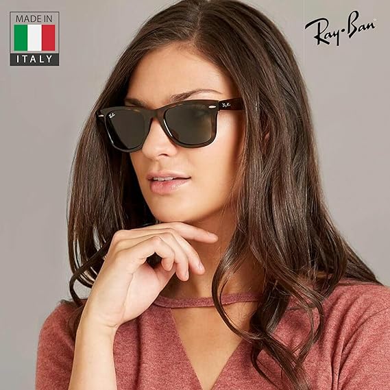 Classic Square Shape Sunglasses With Eyewear Kit Bundle Frame Polarized  Green Lens