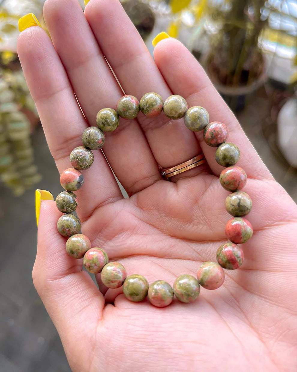 Unakite Bracelet