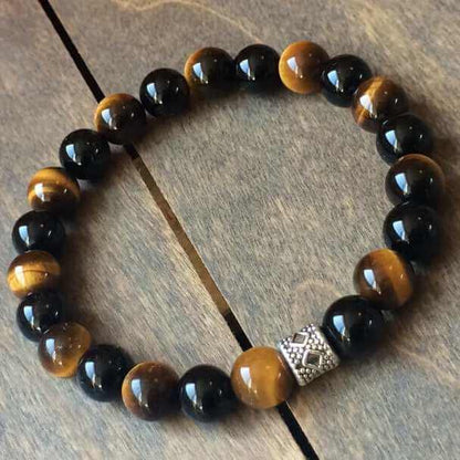 Stack Tigers Eye Bracelet